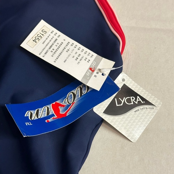 AojinWomen's Navy and Red Swimsuit # A2 - Picture 5 of 9